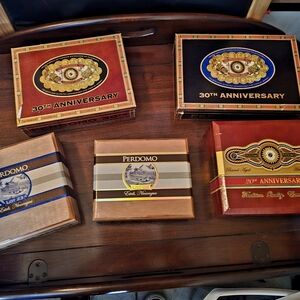 Perdomo 30th Anniversary Cigar Boxes